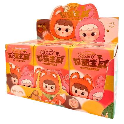 Cimmy Hulu Fox Series assorted Blind Box Surprise doll keychain 18cm Nerdscape