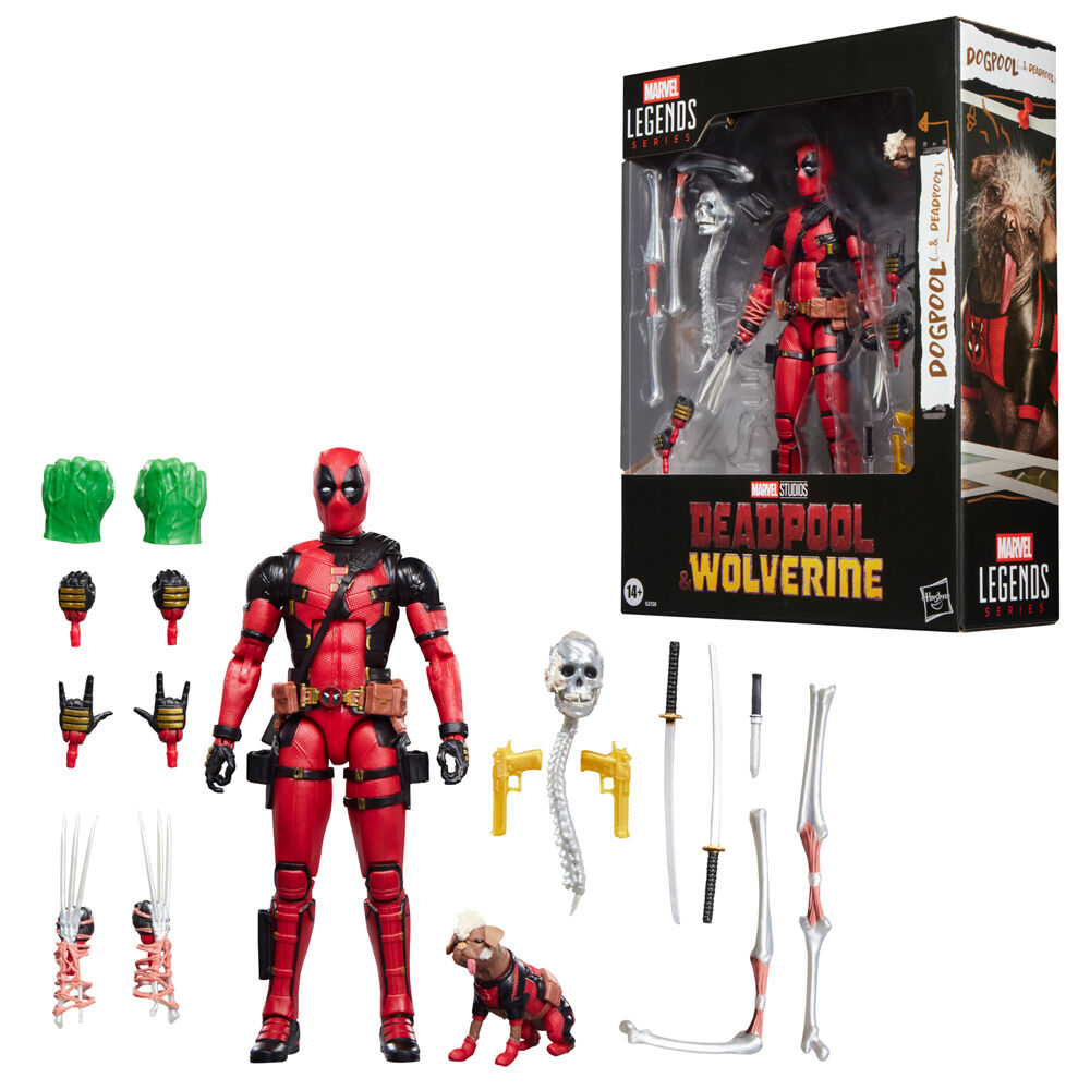Marvel Legends Series Deadpool & Wolverine Dogpool & Deadpool figure 15cm Nerdscape