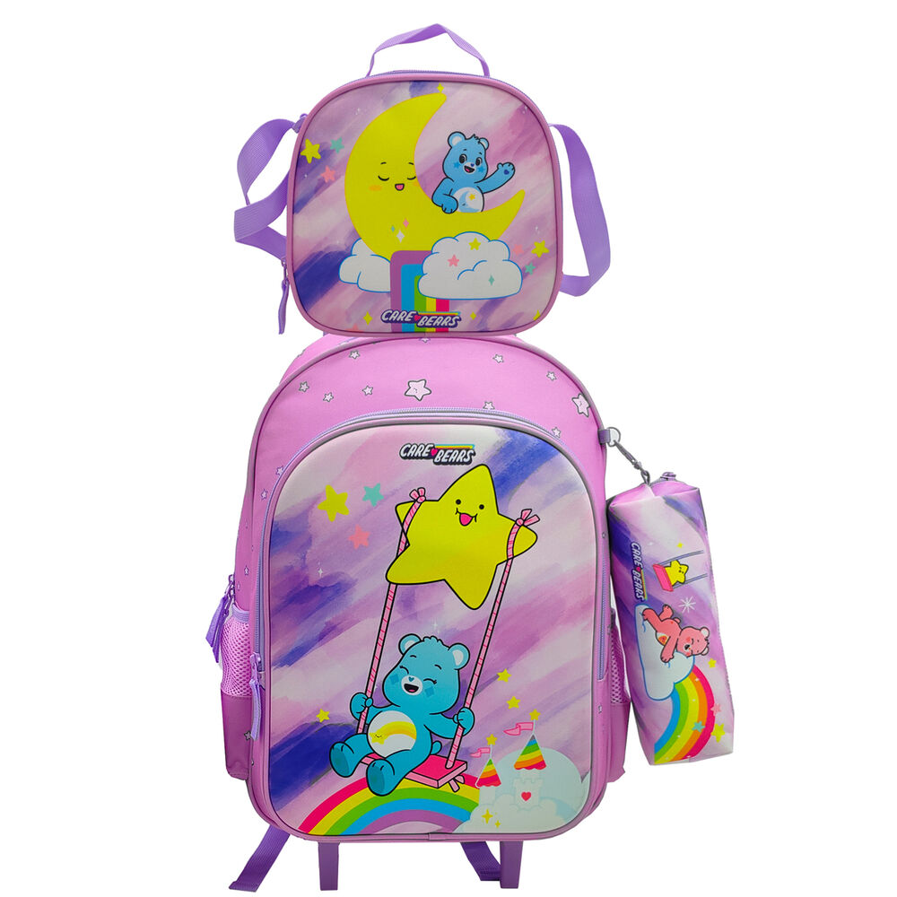 Care Bears Trolley set + pencil case + lunch bag Nerdscape
