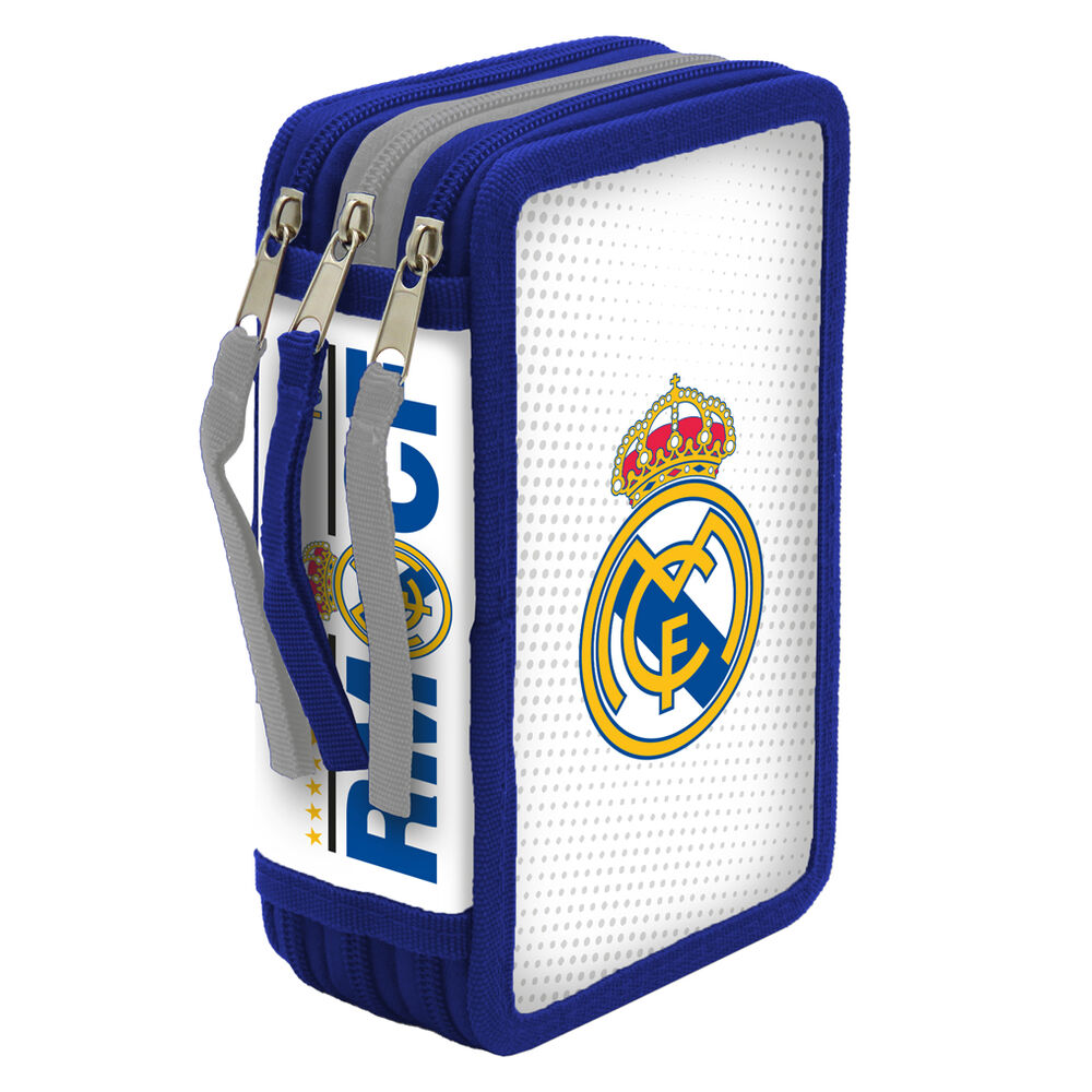 Real Madrid triple pencil case Nerdscape