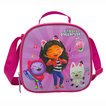 Gabbys Dollhouse Trolley set + pencil case + lunch bag Nerdscape