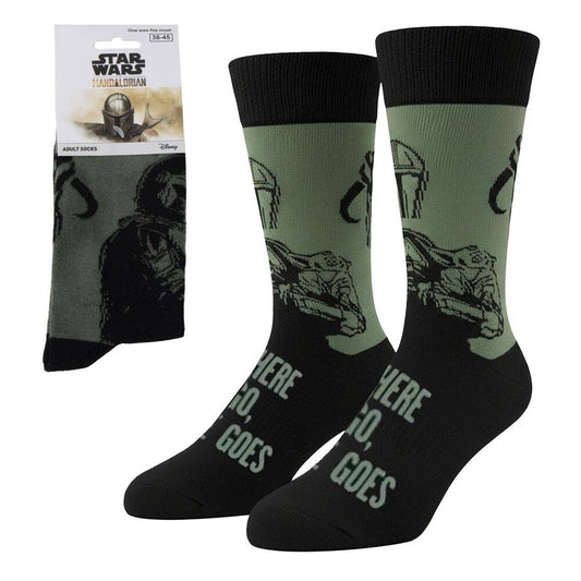 Star Wars The Mandalorian adult socks