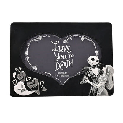 Disney Nightmare Before Christmas Love You to Death photo frame Nerdscape
