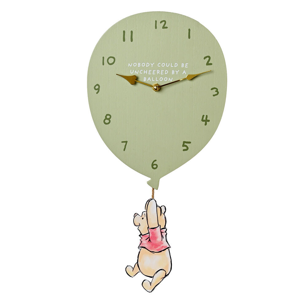 Disney Winnie The Pooh Balloon wall clock Nerdscape