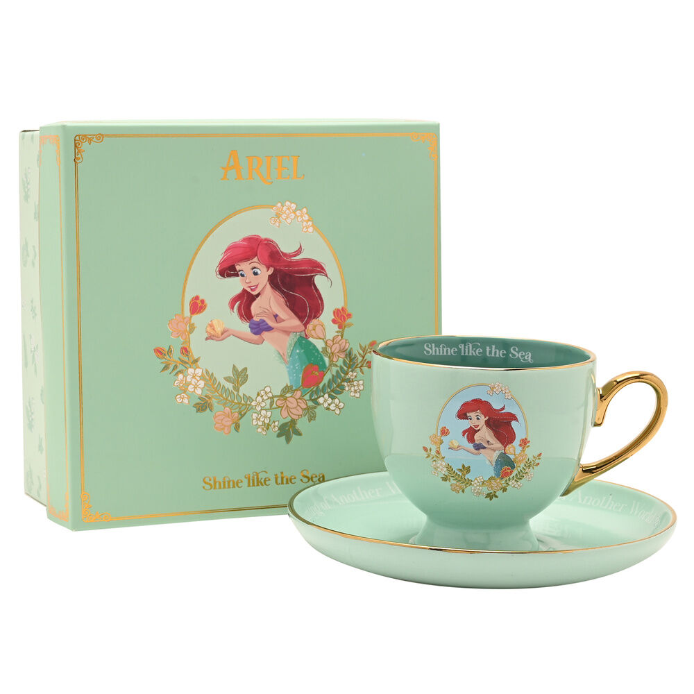Disney Princess Ariel tea cup & saucer Nerdscape