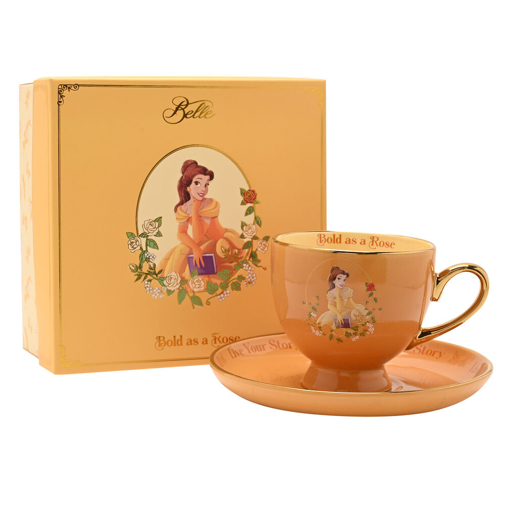 Disney Princess Belle tea cup & saucer Nerdscape