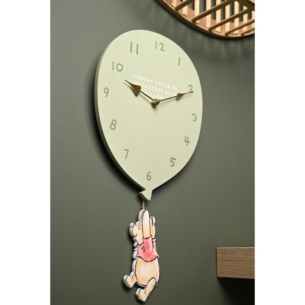 Disney Winnie The Pooh Balloon wall clock Nerdscape