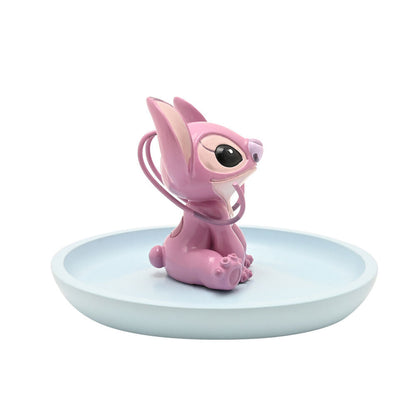 Disney Stitch Angel resin trinket dish Nerdscape
