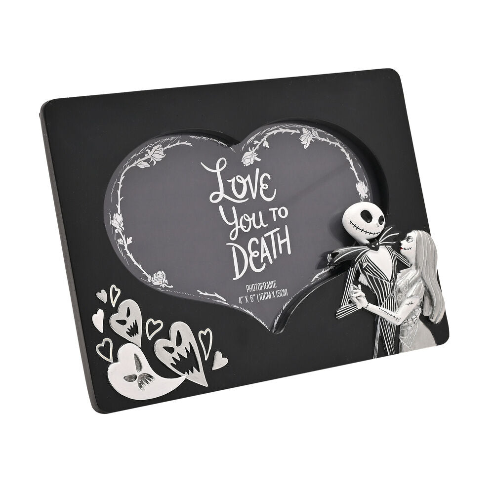 Disney Nightmare Before Christmas Love You to Death photo frame Nerdscape