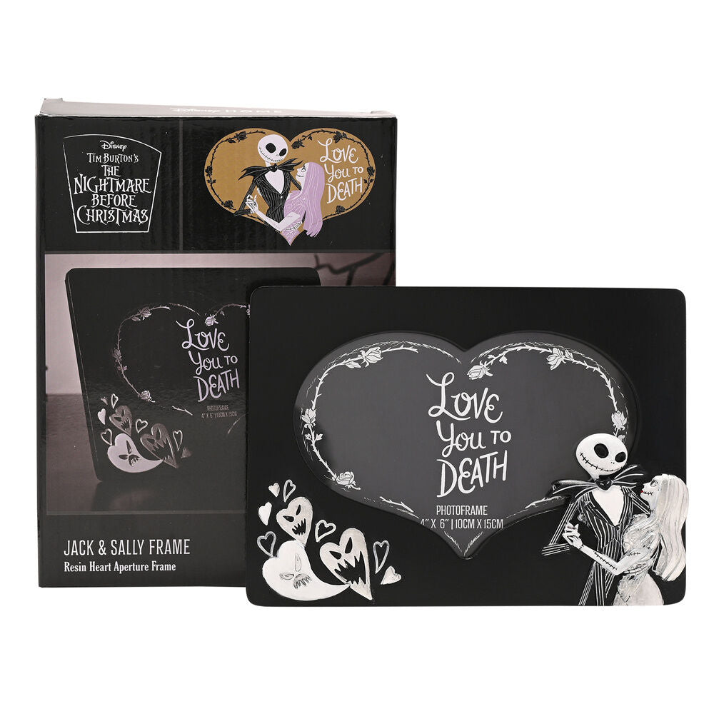 Disney Nightmare Before Christmas Love You to Death photo frame Nerdscape