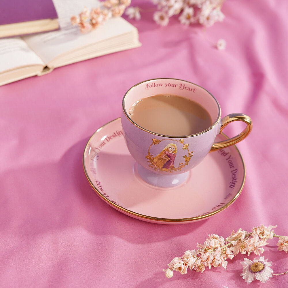Disney Princess Rapunzel tea cup & saucer Nerdscape