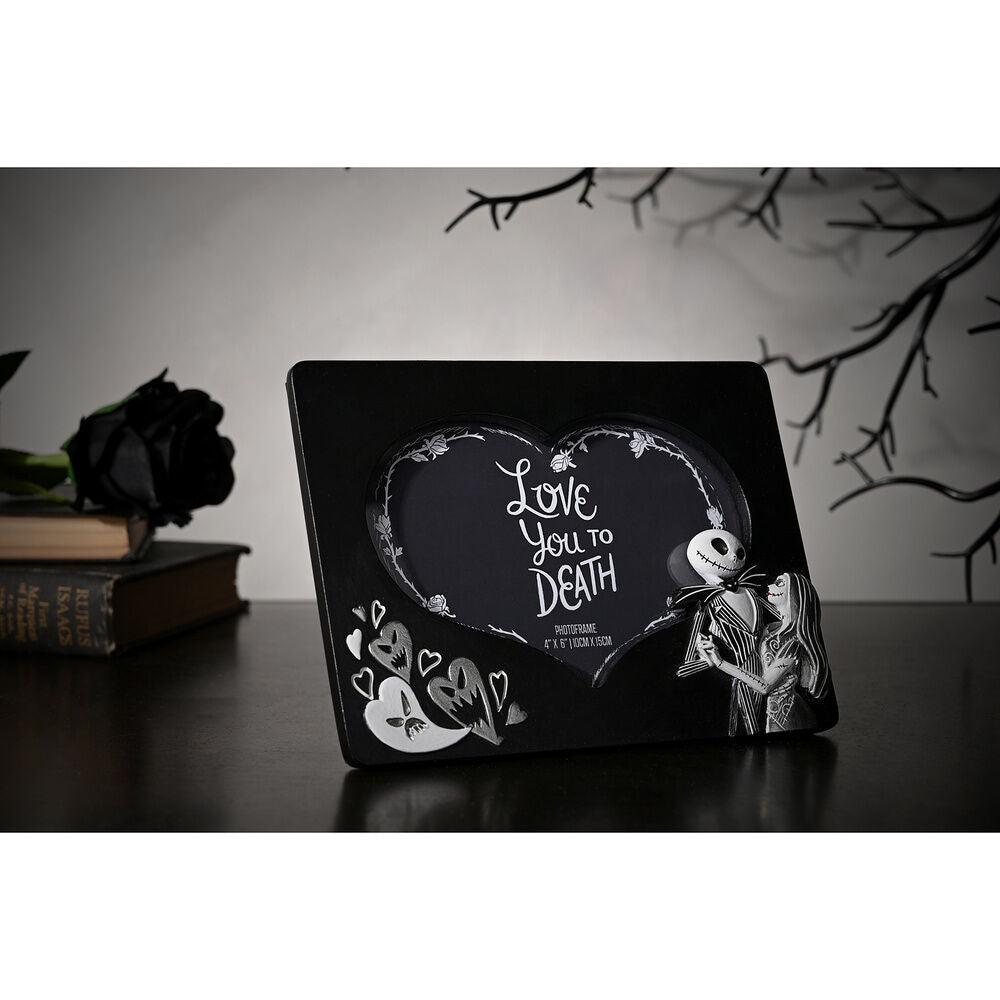 Disney Nightmare Before Christmas Love You to Death photo frame Nerdscape