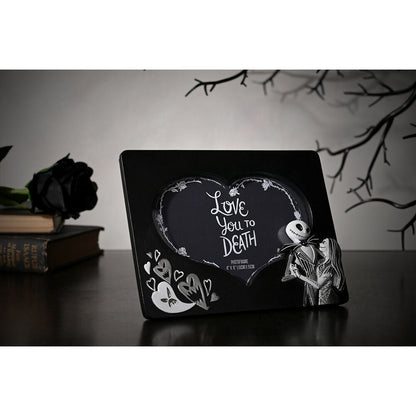 Disney Nightmare Before Christmas Love You to Death photo frame Nerdscape