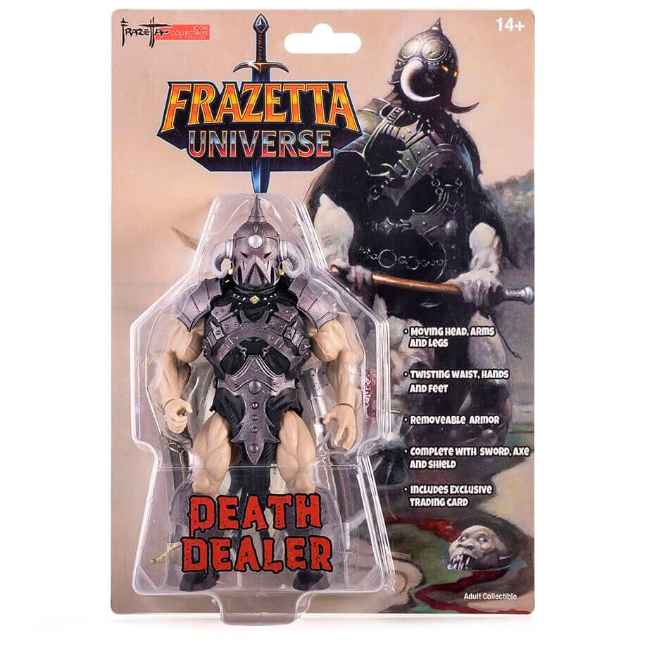 Frazetta Icon Death Dealer figure 14cm Nerdscape