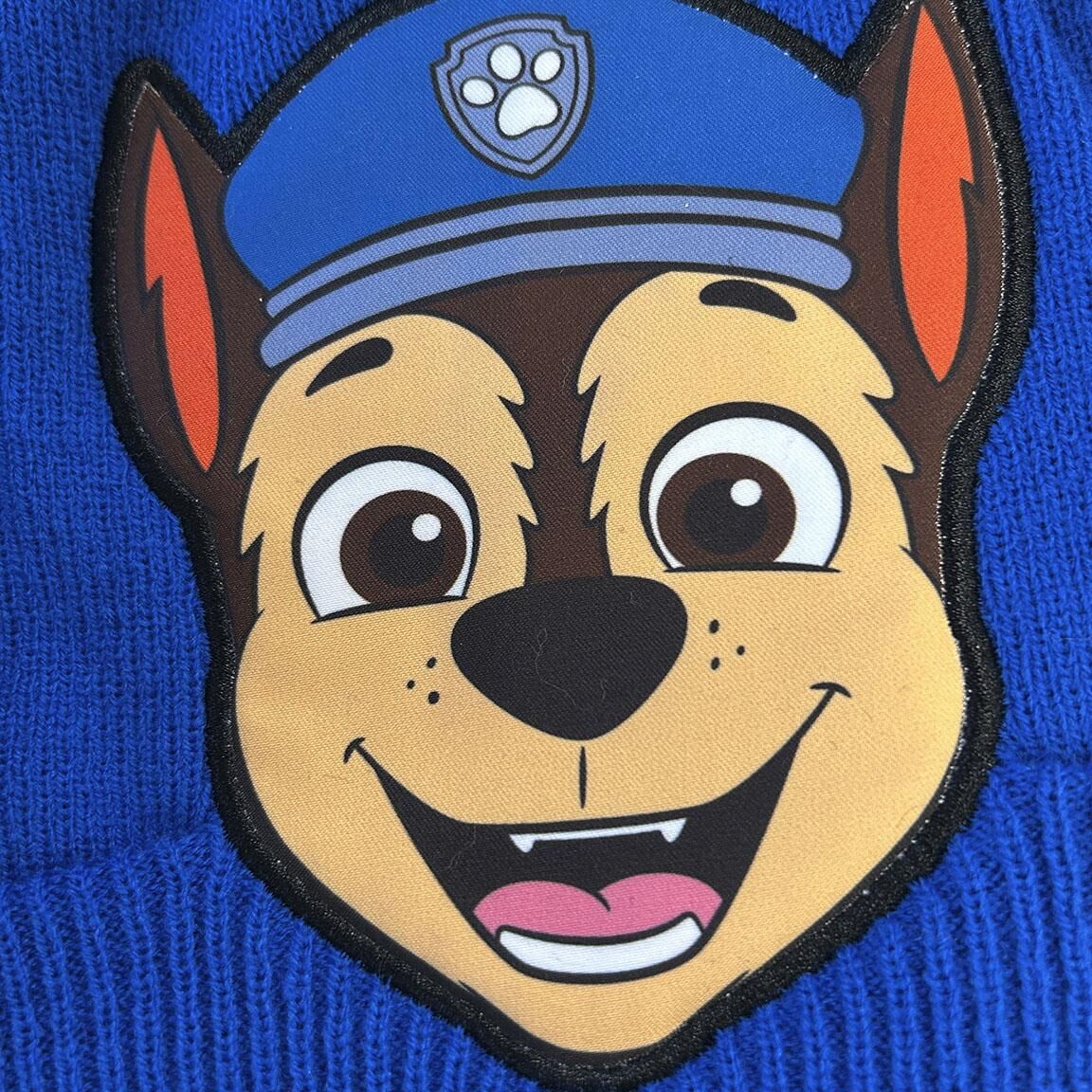 Paw Patrol Chase hat and gloves set Nerdscape