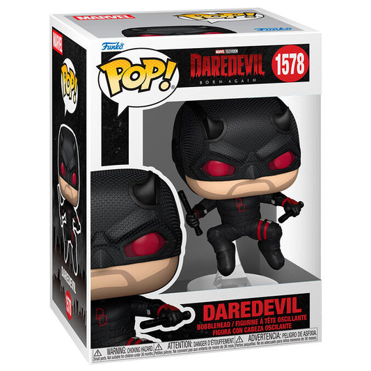 POP figure Marvel Daredevil Born Again Daredevil Black Suit Nerdscape
