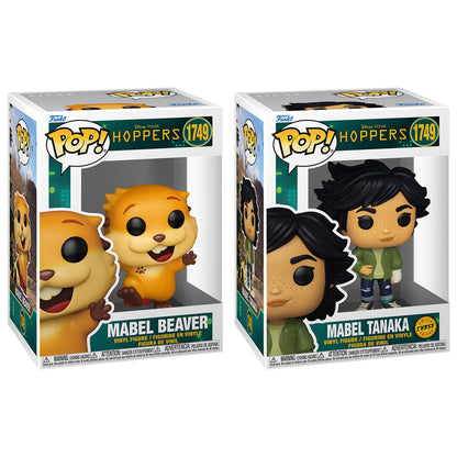 Funko Pop! Disney Hoppers Mabel Beaver 5 + 1 Chase - Figura da Collezione Vinyl