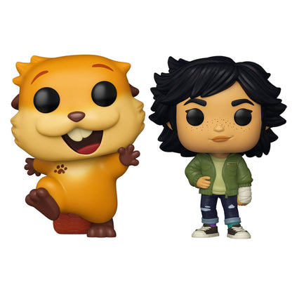 Funko Pop! Disney Hoppers Mabel Beaver 5 + 1 Chase - Figura da Collezione Vinyl