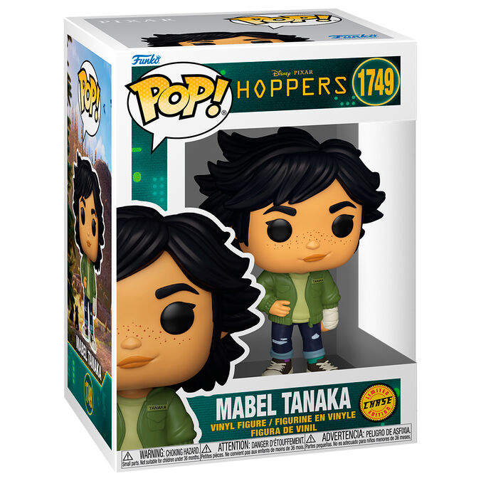 Funko Pop! Disney Hoppers Mabel Beaver 5 + 1 Chase - Figura da Collezione Vinyl