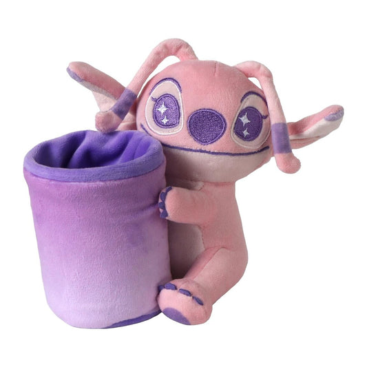 Disney Stitch Angel plush pencil holder Nerdscape