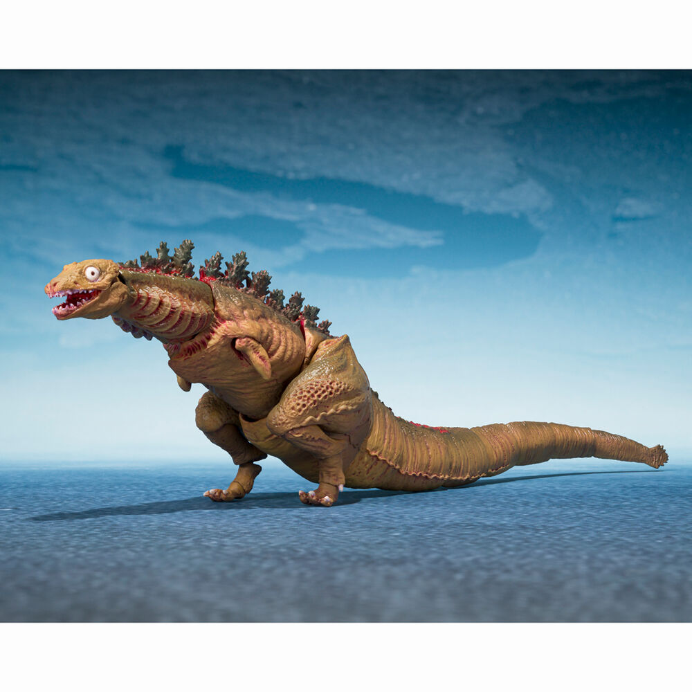 Godzilla The Second Form & Third Form & Giant Unidentified Creature S.H. MonsterArts set figures Nerdscape