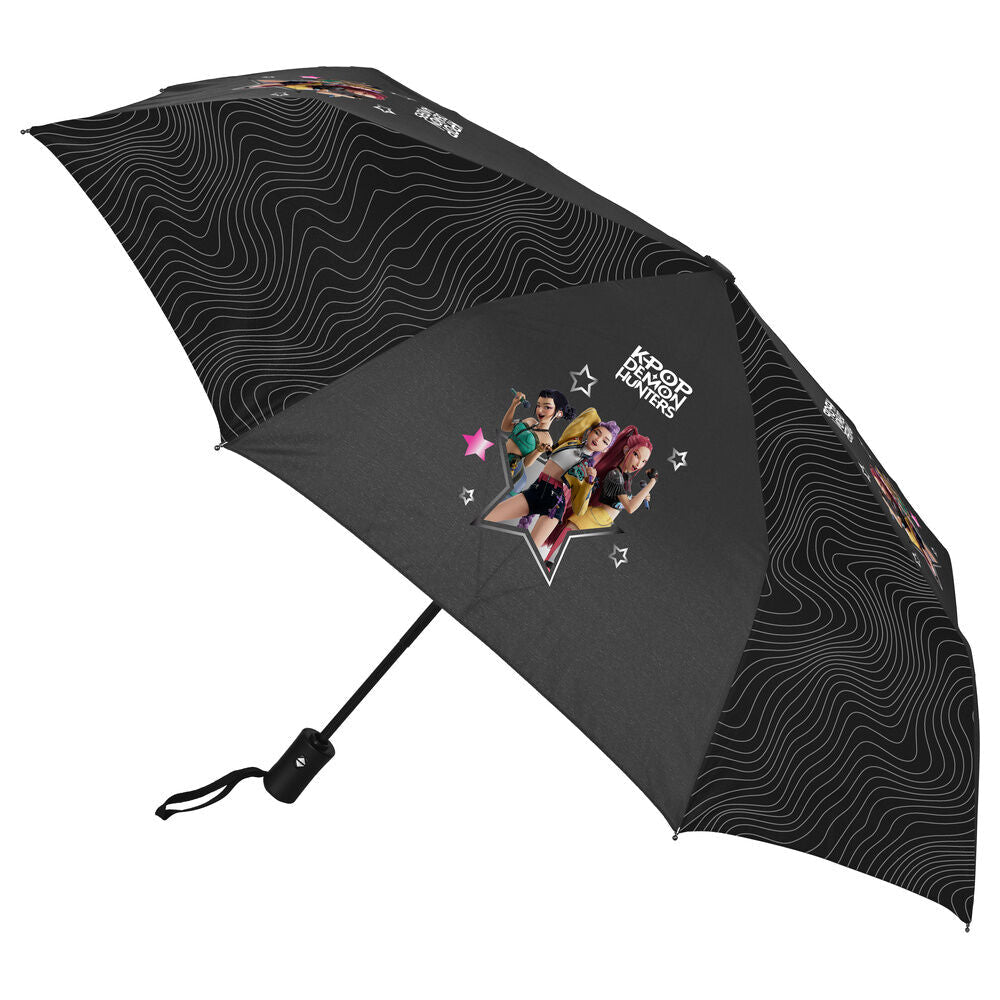 Demon Hunters Kpop Energy automatic folding umbrella Nerdscape