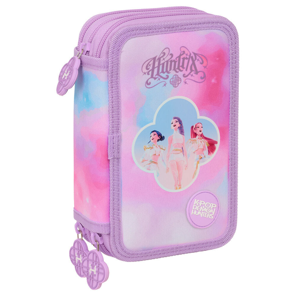 Demon Hunters Kpop Artist triple pencil case 37pcs Nerdscape
