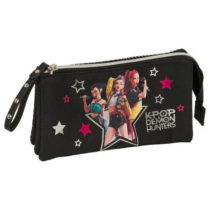 Demon Hunters Kpop Energy triple pencil case Nerdscape