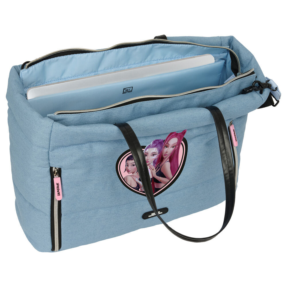 Demon Hunters Kpop Huntrix bag Nerdscape