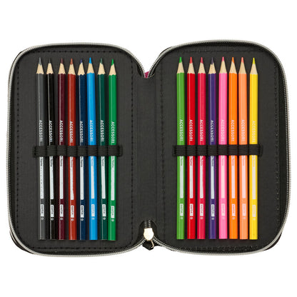 Demon Hunters Kpop Energy triple pencil case 37pcs Nerdscape