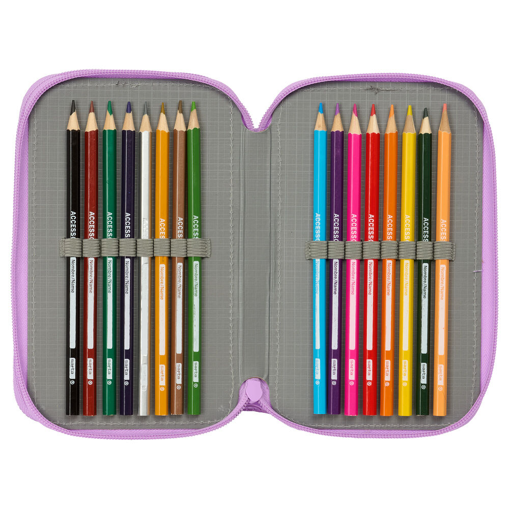 Demon Hunters Kpop Artist triple pencil case 37pcs Nerdscape