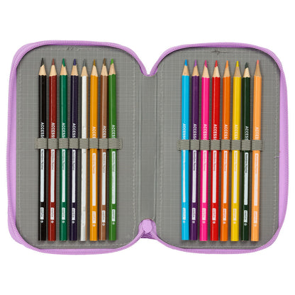 Demon Hunters Kpop Artist triple pencil case 37pcs Nerdscape