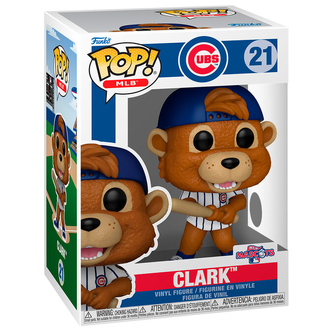 POP figure Chicago Cubs Clark the Cub Nerdscape