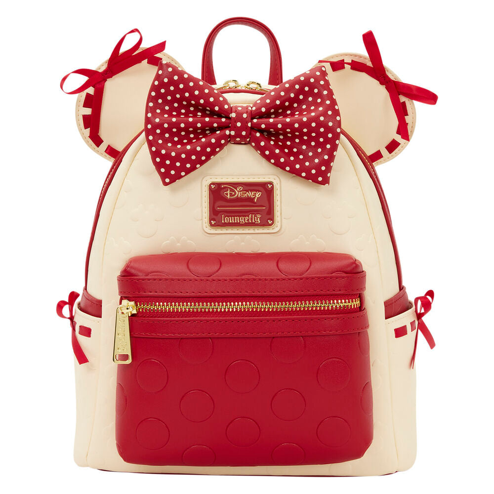 Loungefly Disney Minnie Mouse Rocks the Dots Coquette backpack 26cm Nerdscape