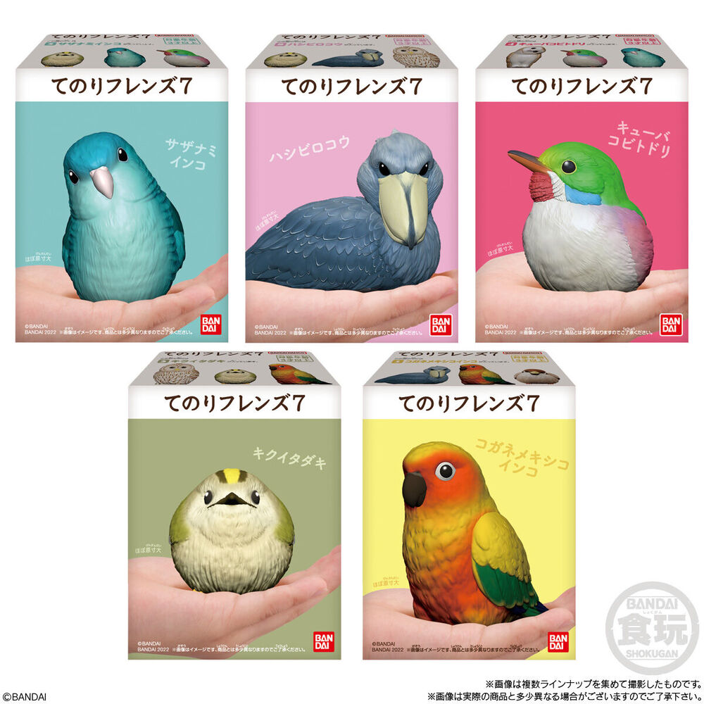 Tenori Friends Birds assorted figure 6cm