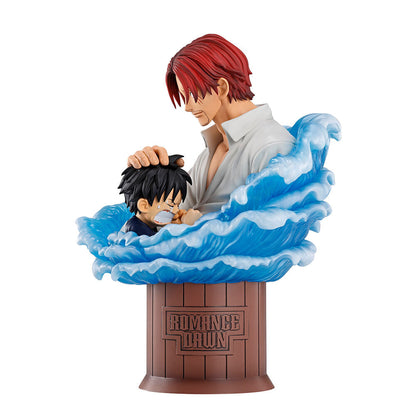 One Piece Red Hair Pirates Shanks & Luffy figure 15cm Nerdscape