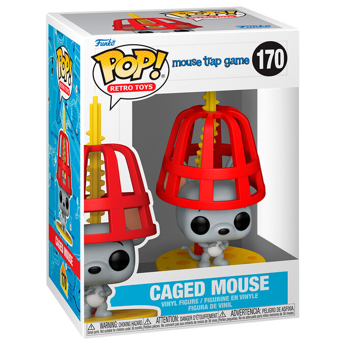 POP figure Mouse Trap Game - Caged Mouse Nerdscape