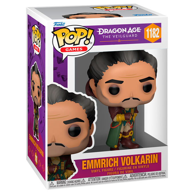 POP figure Dragon Age: The Veilguard Emmrich Volkarin Nerdscape