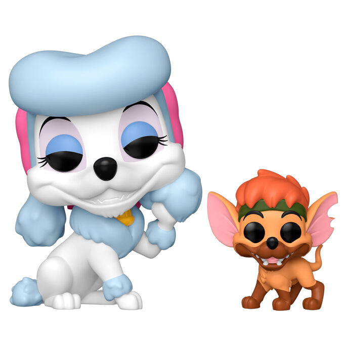 POP figure Disney Oliver & Company Georgette with Tito Nerdscape