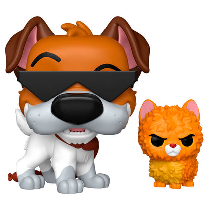 POP figure Disney Oliver & Company Dodger with Oliver 5 + 1 Chase Nerdscape