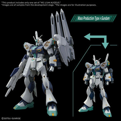 Gundam MSG: Hathaway: The Sorcery of Nymph Circe HG 1/144 Alyzeus model kit 25cm Nerdscape