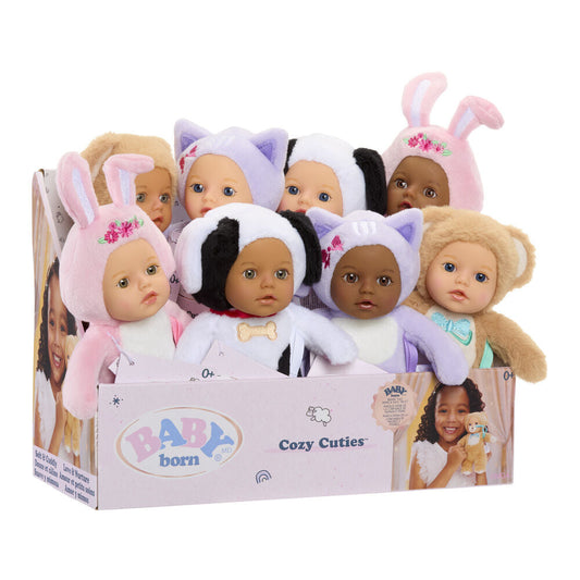 Baby Born Cozy Cuties assorted doll 18cm Nerdscape