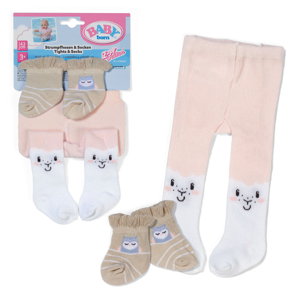 Baby Born Pack of 2 pairs of tights and socks Nerdscape