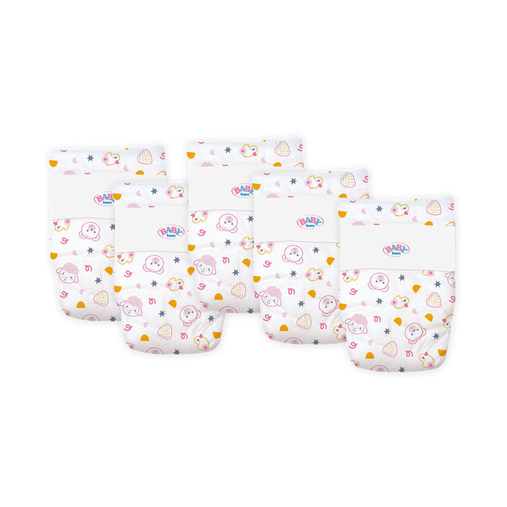 Baby Born Pack of 5 nappies Nerdscape