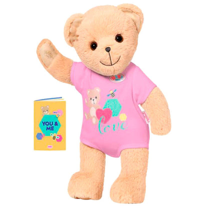 Baby Born Pink Bear plush doll 36cm Nerdscape