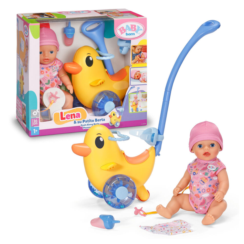 Baby Born Lena doll + Berta Duckling 36cm Nerdscape