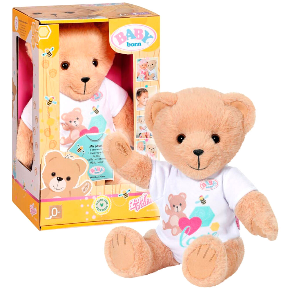 Baby Born White Bear plush doll 36cm Nerdscape