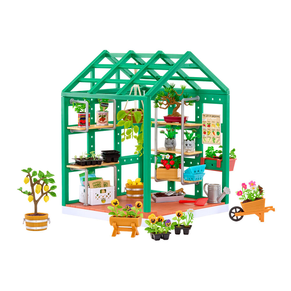 Miniverse Make It Mini Spaces Greenhouse playset Nerdscape