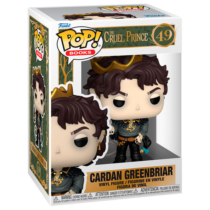 POP figure The Folk of the Air The Cruel Prince Cardan Greenbriar Nerdscape