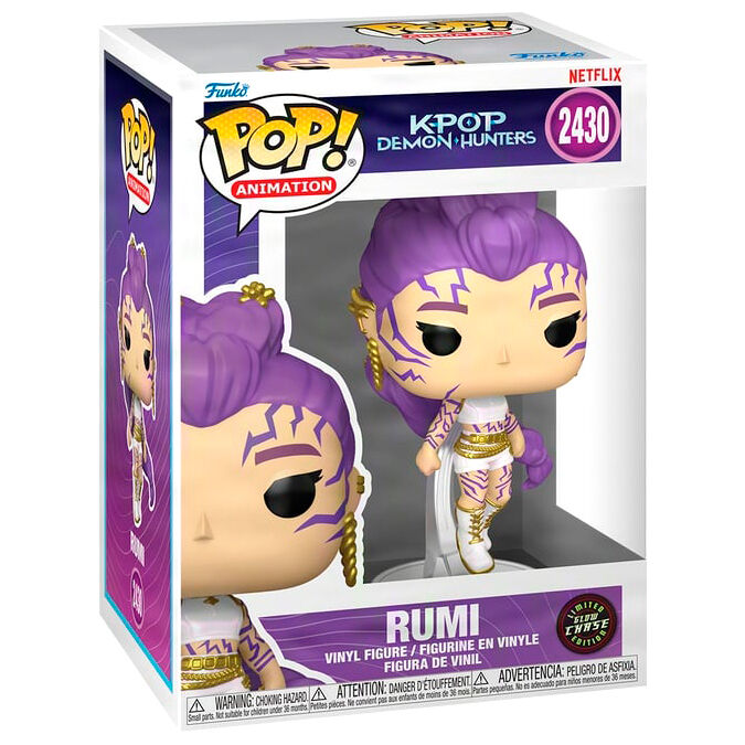 Funko Pop! Demon Hunters Rumi Chase - Figura da Collezione Vinyl Nerdscape